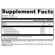 omegapure-900-tg-120-softgels supplement details. For any questions contact us at contact@goldenhealthquest.com